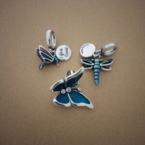 Pandora  Spread Your Wings Charm Trio